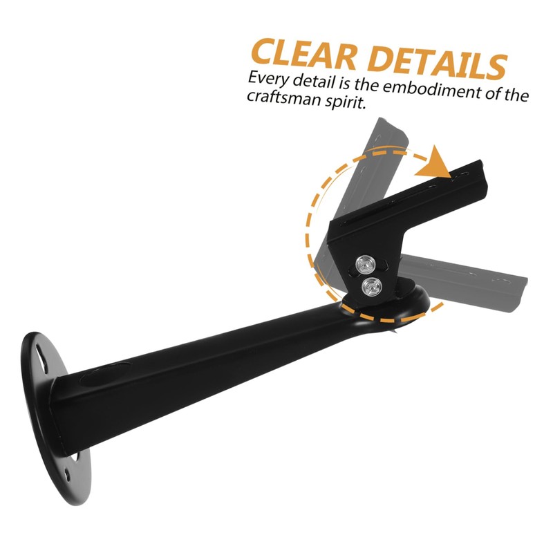 Operitacx Mini Projector Wall Mount Bracket Adjustable Angle Abs Security