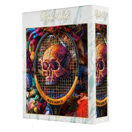 Puzzle So Hard 1000 Piece Puzzle - Skull Embroidery Puzzle