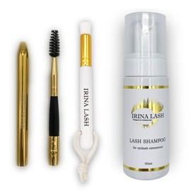 Lash Shampoo Removes 99% Dirt Cleansing Shampoo Eyelash Extension with Foam - Irina Lash