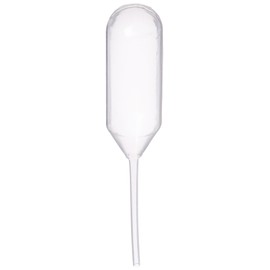Globe Scientific 134010-500 LDPE Fine Tip Transfer Pipet, Non-Sterile, 51mm Length, 1.3mL Capacity (Box of 500)