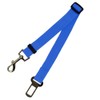 MooLuxe Adjustable Pet Seat Belt Leash/Harness (Blue)