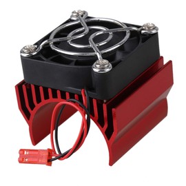 Mxfans 46x40x40 mm Aluminum Alloy 540 550 mo-ta-hi-tosinku n10106 RC1: 10 Car , red