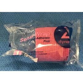 Dynarex 3292 Sensi-Wrap Self-Adherent Wrap, Pink, 2" x 5yds - 1 each