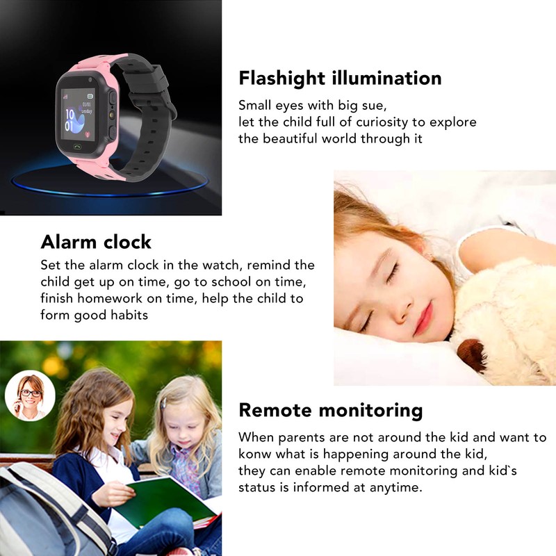 Kids Smart Watch 1.44inch Touch Screen IP67 Waterproof Kids Cell
