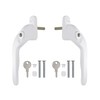 eSynic 2PCS Window Handles for UPVC Windows Left Right 40mm