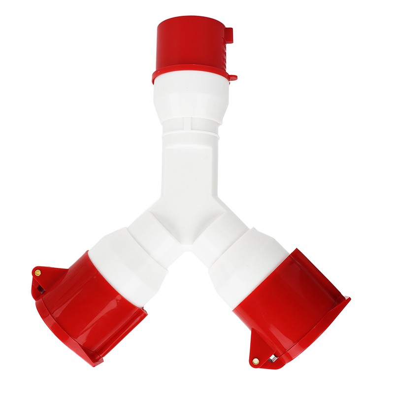 Y Shaped Industrial Plug IP44 Waterproof Industrial Socket Connector Site