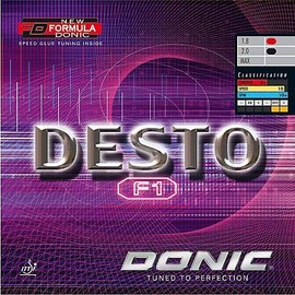 DONIC Rubber Desto F1, options 2,3 mm, black