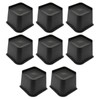 MYMULIKE Bed Risers 4 inch,6 inch, 8 inch, Oversized Furniture