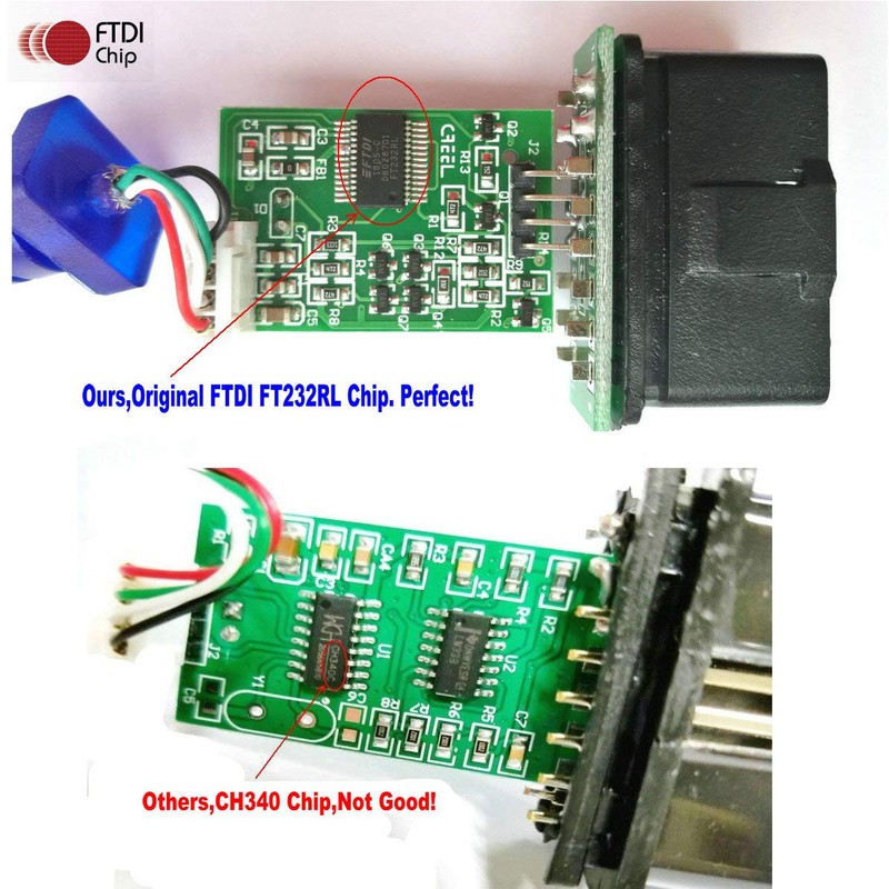 OTKEFDI KKL 409.1 OBD Diagnostic Interface Adapter