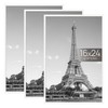 upsimples 16x24 Picture Frame White 3 Pack, Scratch-Proof Poster Frames