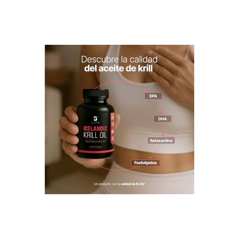 B Life Aceite de Krill Alto en EPA y DHA