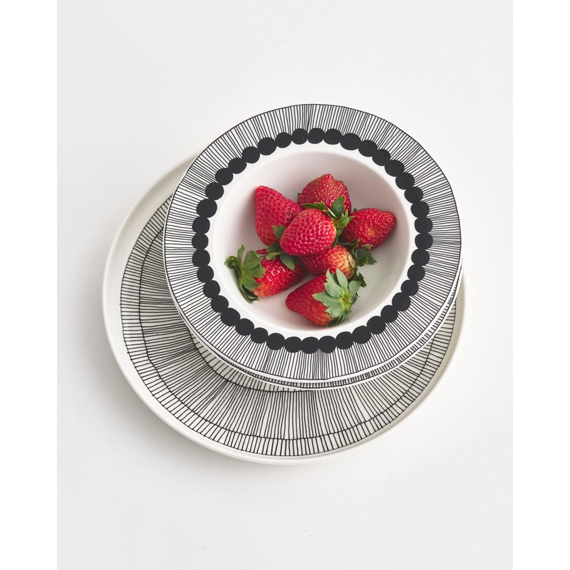 MARIMEKKO Oiva Siirtolapuutarha Deep Dinner Plate — Refine Your Kitchen