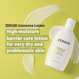 ZEROID | Intensive Lotion | Korean Body Care Moisturizer | Hand and Body Cream for Women and Men | Body Lotion for Dry and Sensitive Skin | Moisturizer for Extremely Dry Skin | 6.76 fl oz (200ml)