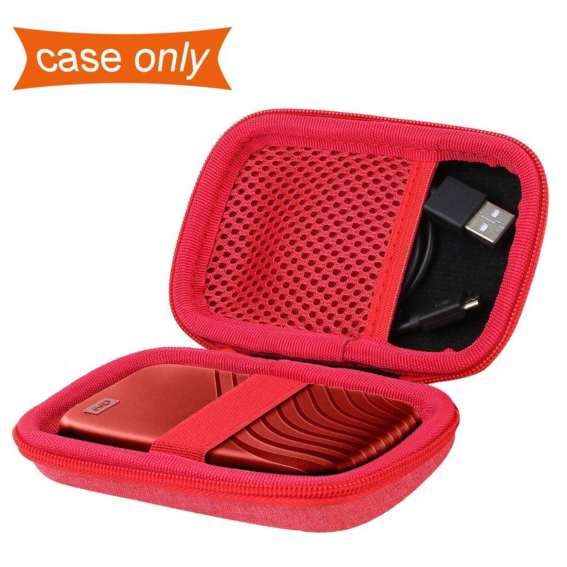 Aenllosi Hard Storage Case for WD My Passport Portable SSD