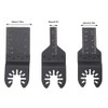 3 Pcs Oscillating Multi Tool for Metal Wood Quick Release