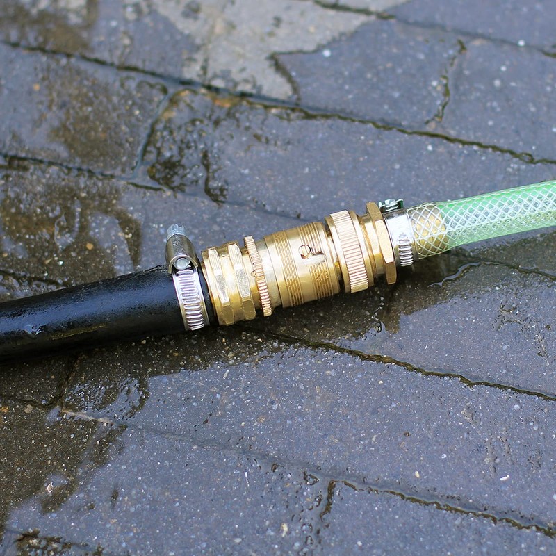 YELUN Garden Hose Quick Connect Solid Brass 3/4" GHT External