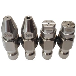 Jrod Pressure Washer Nozzle,3 GPM Washing Tip Holder,J Rod 4 Way High Pressure Nozzle 1/4" Quick Connect for Soft Wash System 0° 25° 40°