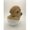 Pacific Giftware Adorable Teacup Pet Pals Puppy Collectible Figurine 5.75