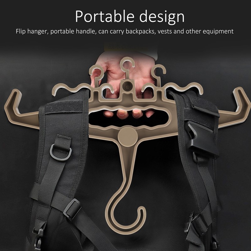 Industrial Plastic Hanger Heavy Duty Multipurpose Gear Hanger Removable Outdoors