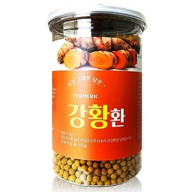 강황정 커큐민 헬로우그린 인도산 강황환 350g 통 진피함유 Turmeric Supplement Curcumin Hello Green Indian Turmeric Tablet 350g with Whole Dried Citrus Peel