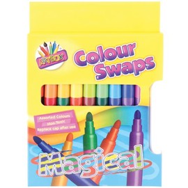 Artbox colour swap magic pens - assorted colours felt tips