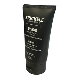 Brickell Men's Hair Styling Gel For Men, Natural and 2 Oz