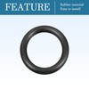 QUARKZMAN Nitrile Rubber O-Rings 35 mm x 25 mm x