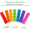 7 Day 4 Times A Day Pill Organiser, 28 Compartments