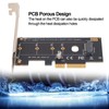 M.2 To Pcie Adapter PCB Gold Plated M.2 NVME to