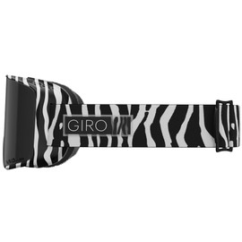Giro Method Ski Goggles - Snowboard Goggles for Men, Women & Youth - Black & White Animal Strap w/VIVID Jet/VIVID Infrared Lenses