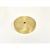 LITE ACCENTS Lamp Parts-Solid Brass LAMP BASES-Round- 5",6",7" OR 8"