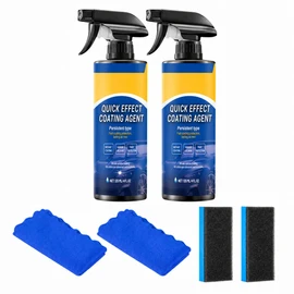 Quick Effect Coating Agent for Car Car Coating Spray for Shine & Protection, Quick-Acting Car Scratch Wax Coating Spray for Scratch, Oil Film Removal, Hydrophobic Coating