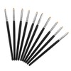 WOONEKY Professional Lash Lifting Brush Sturdy Handle 10pcs Eyelash Brush