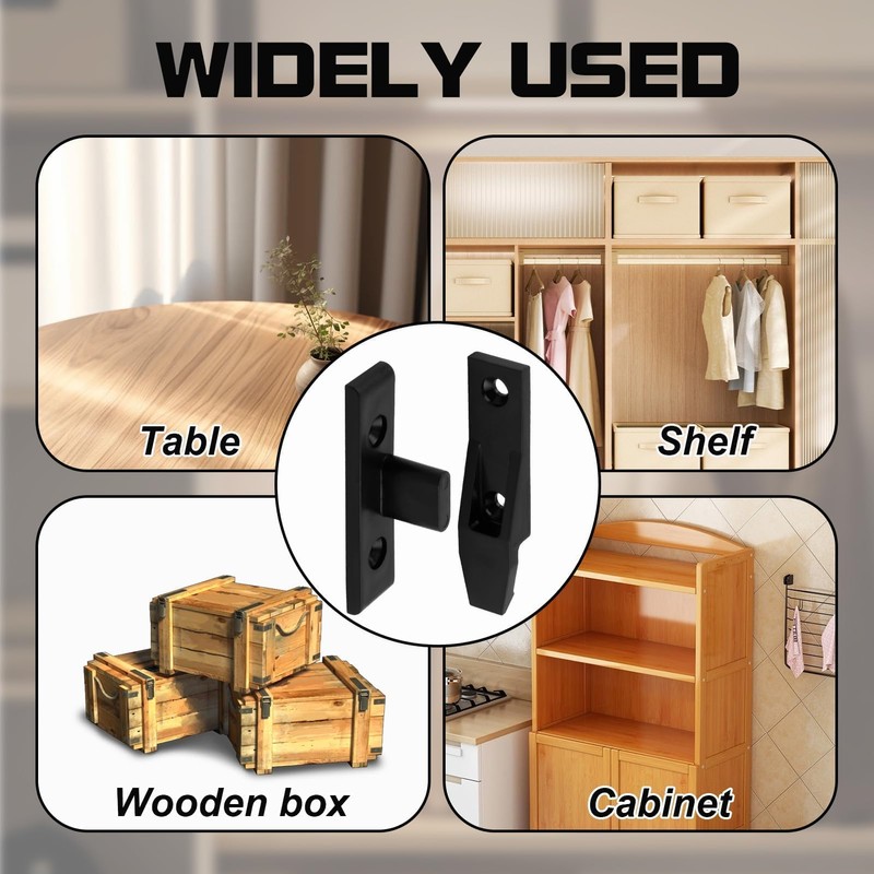10 PS Bathroom Panel Clips, Fence Panel Clips, Bathroom Base