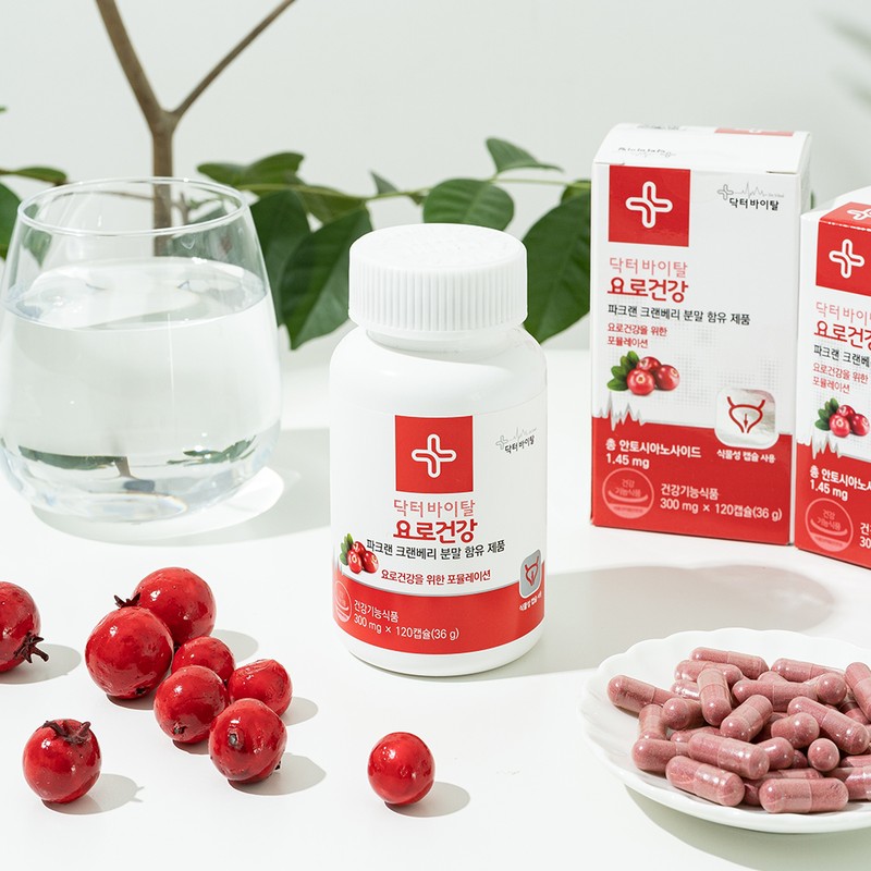 Doctor Vital Dr. Vital Urinary Tract Health Cranberry 120 Capsules,