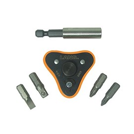Lang Tools 5222 6-Piece Finger Ratchet Bit Driver