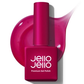 Jello Jello Premium Gel Polish, JJ-15 Vintage Wine, 10ml, 1 piece / 젤로젤로 프리미엄 젤 폴리쉬, JJ-15 빈티지와인, 10ml, 1개