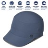 GADIEMKENSD Stretch Army Cap Sport Military Hats Flat Top Short