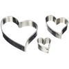 Städter 002128 Cookie Cutters Love Set of 3