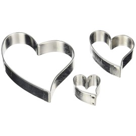 Städter 002128 Cookie Cutters Love Set of 3