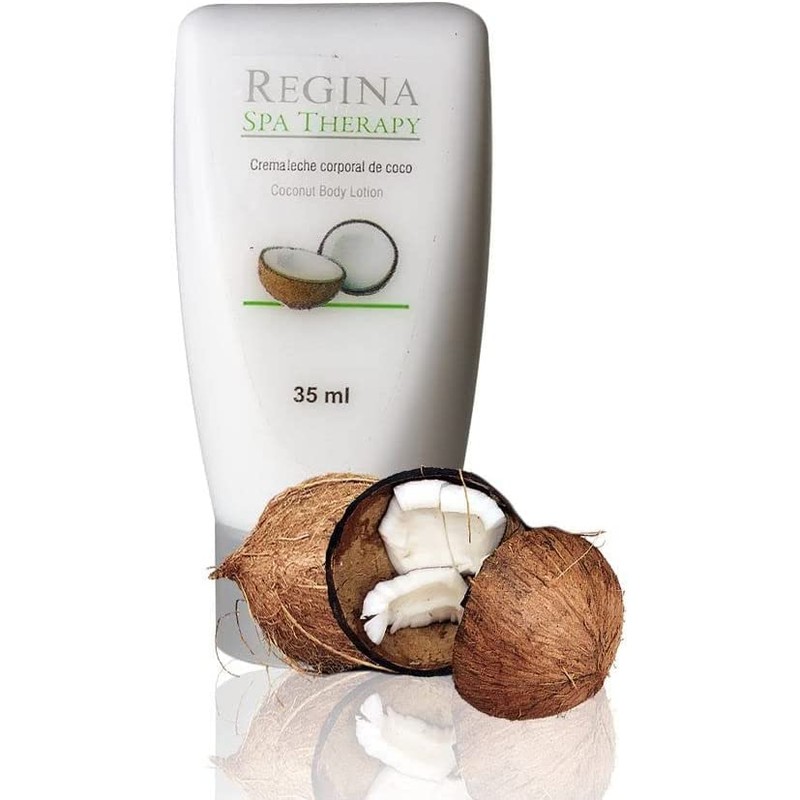 Crema Corporal de Coco 35 ml. Caja con 50 unidades.