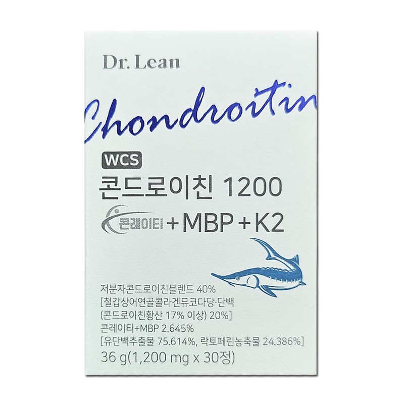 Dr.Lin Chondroitin Conreity MBP1200 K2 30 tablets, 6 units /