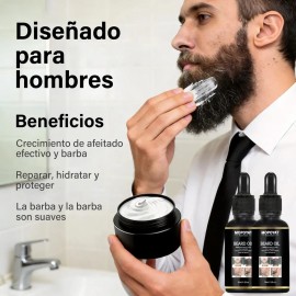 Balsamo Para Crecer La Barba Al20% Serum Engrosador De Barba