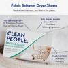 The Clean People Fabric Softener Sheets - Dryer Sheets -