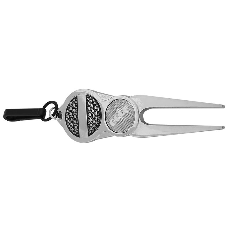 VGEBY Divot Tool, Metal Single Prong Divot Repair Tool Pitch