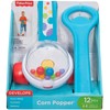 Fisher-Price Corn Popper Baby Toy, Toddler Push Toy with Ball-Popping