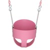 Gorilla Playsets 04-0008-PK/PK Full Bucket Toddler Swing, Pink Bucket, Pink