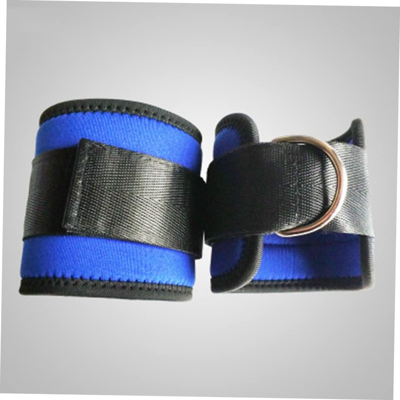 BIUDECO Fitness Ankle Straps Set 2pcs D-Ring Ankle Calfs Band