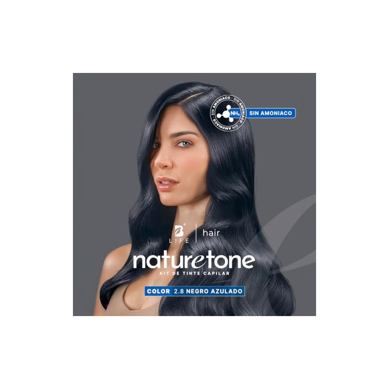 B Life Naturetone Tinte Permanente Sin Amoníaco | Negro Azulado