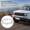 Fog Light Frame Driver Side Bumper Lower Grille Cover Trim